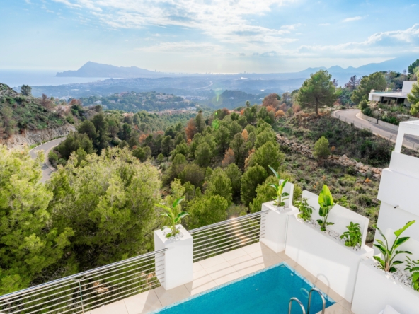 New build villa in Altea Hills
